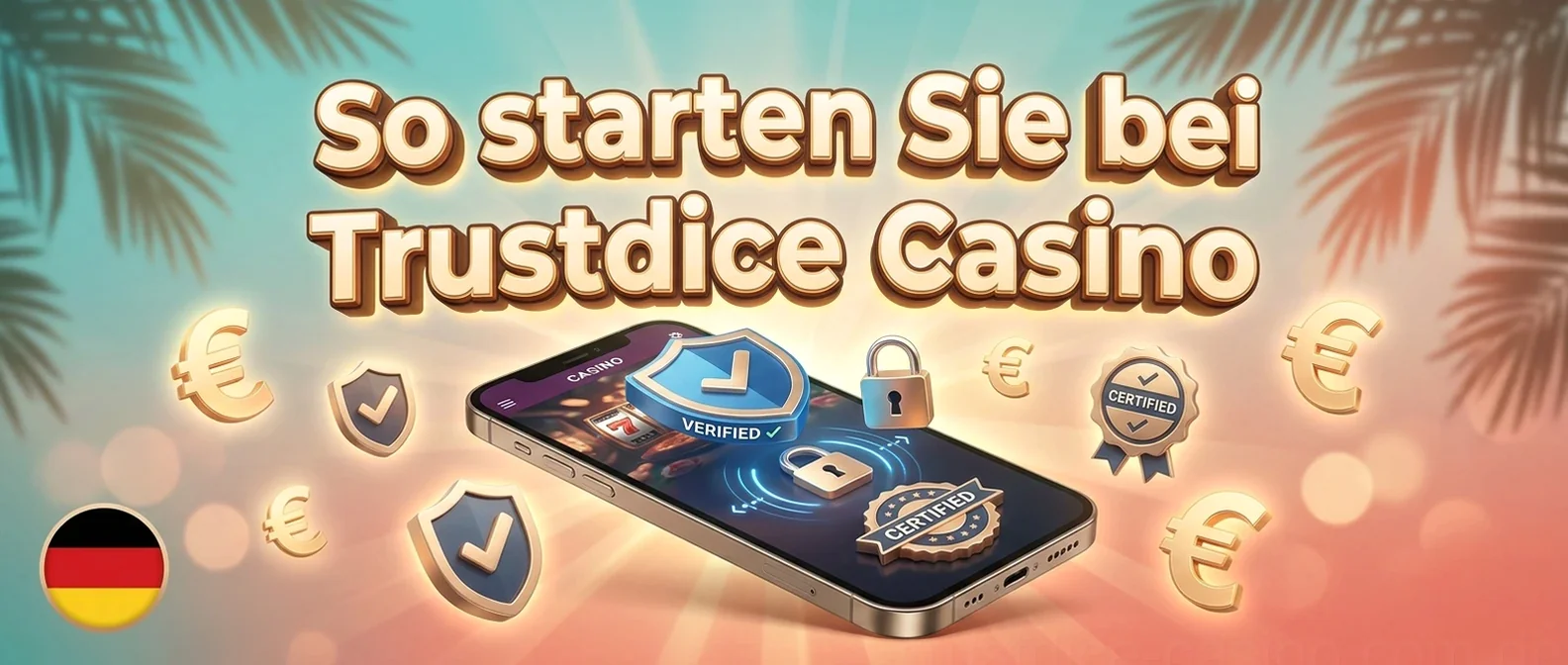 So starten Sie bei Trustdice Casino
